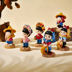 泉州文創かんざし花女恵安女卸売り小置物クロスボーダー国風工芸品お土産飾り