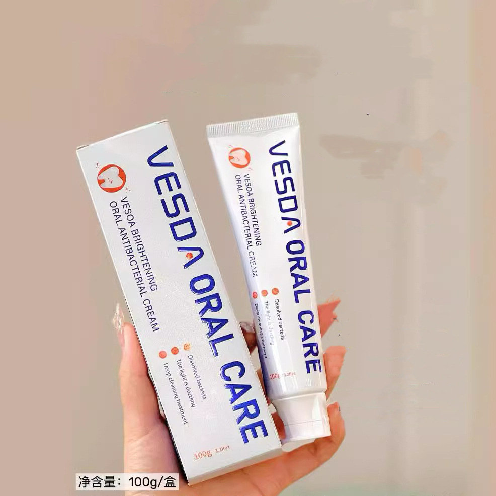 VESDA Toothpaste Oral Bacteriostatic Cream Anti-inflammatory, Anti-sensitive, Strong and White Tooth Cleaning, Tooth Protection and Tooth Cleaning