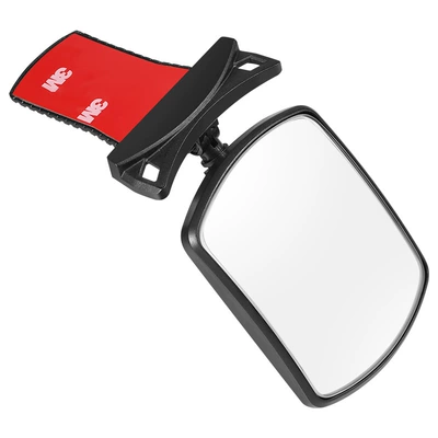 auxiliary rearview mirror equipped with: Large field of view rear view auxiliary mirror