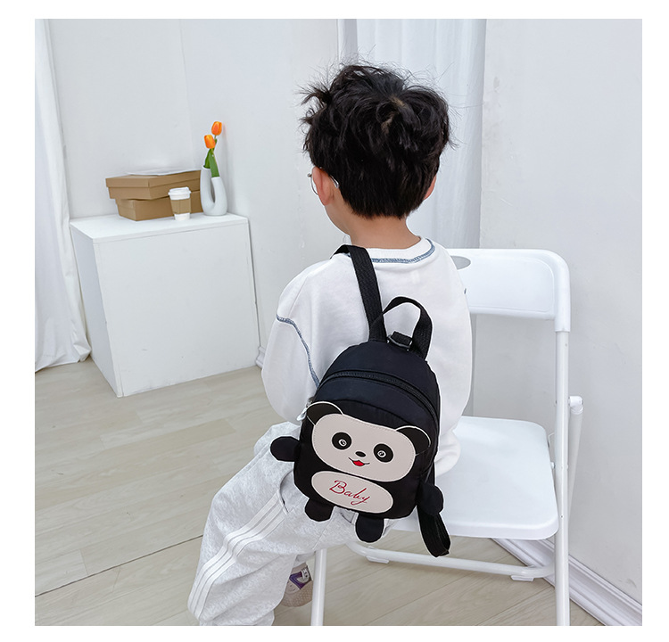 Kindergarten schoolbag for children, boys and girls, 1-3-5 years old, anti-wandering rope, cute frog, double-shoulder baby small backpack undefined