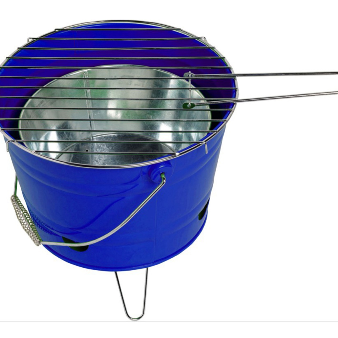 Cubo de 10 pulgadas en forma de parrilla barbacoa estufa carbón sin humo barbacoa al aire libre portátil horno de carbono al por mayor