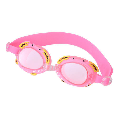 Children's Swim Goggles Cartoon Unisex Swimming Goggles Waterproof Anti-Fog High Definition Large Frame Diving Goggles Swim Gear