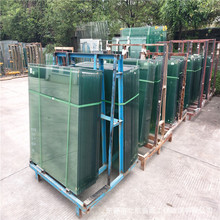 夹胶玻璃供应 6+6mm 双层白玻 钢化夹层玻璃 雨棚玻璃钢化