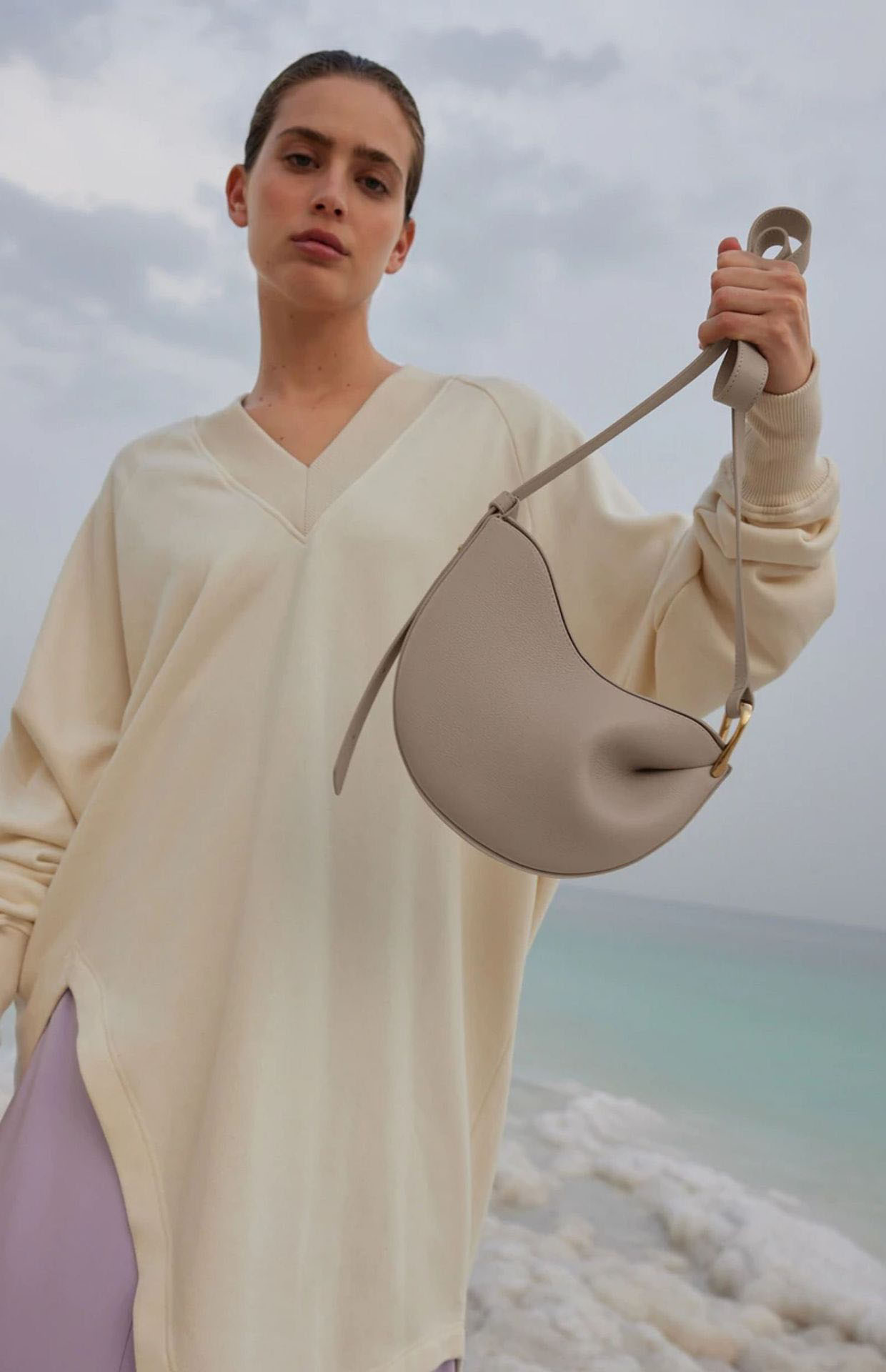 Women's Saddle Dumpling Crossbody Bag, Stylish Shoulder Handbag_voghion.com