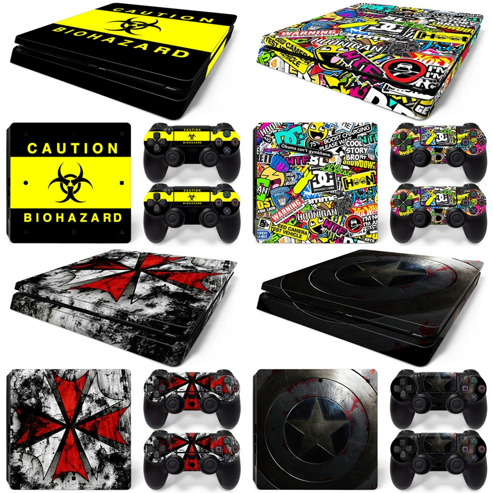 Наклейка PS4 SLIM новой версии фильма, наклейки.patch SLIM Patch Finetic Patch Patch Sticker SLIM