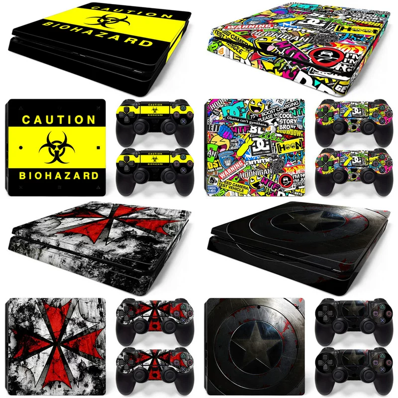 Наклейка PS4 SLIM новой версии фильма, наклейки.patch SLIM Patch Finetic Patch Patch Sticker SLIM