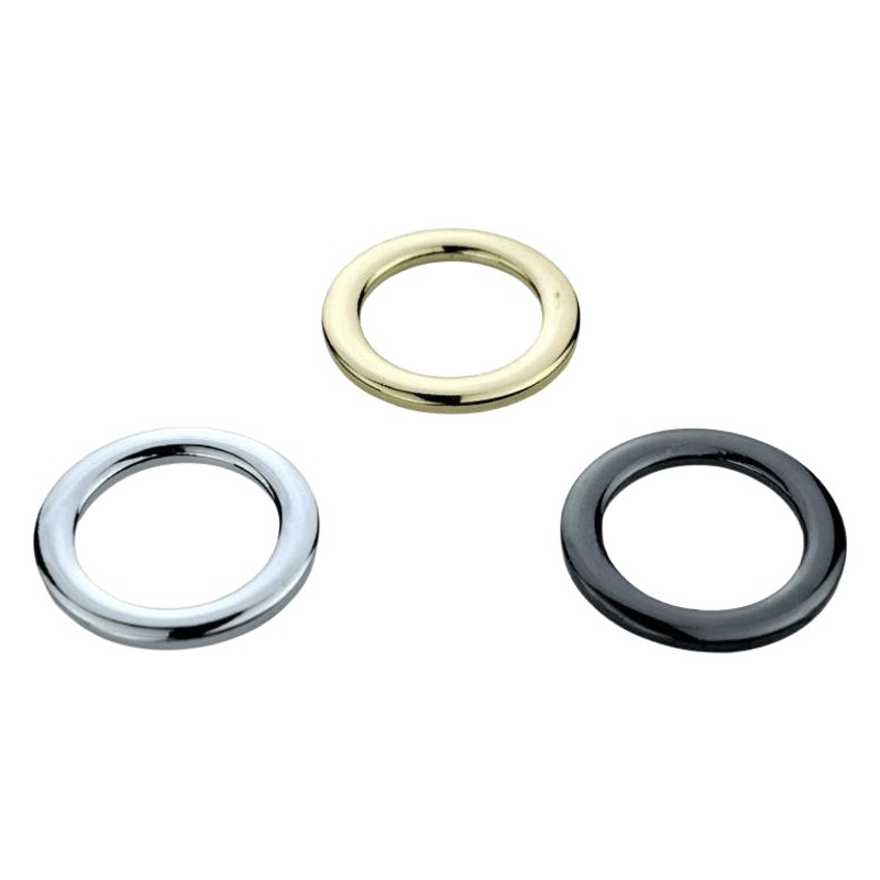 1-inch flat line circle zinc alloy ring luggage hardware accessories inner width 24mm circle clothing metal accessories