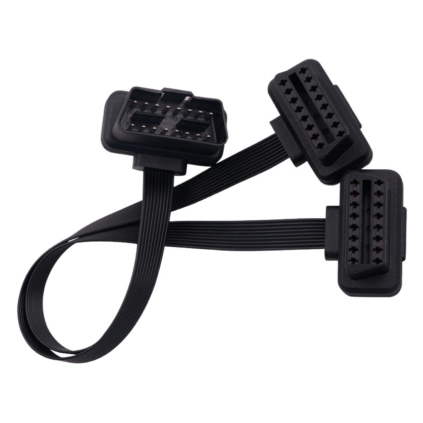 Interfaz OBD cableado División 1 minuto 2 un arrastre dos tres enchufe cable de extensión cableado del coche División conector Cable de expansión