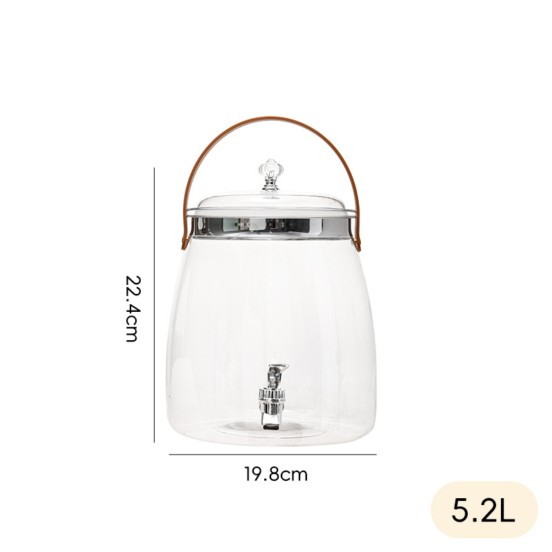 Barril de bebidas de autoservicio, refrigerador de gran capacidad, tetera de agua fría, barril de vino, té de frutas, tetera de agua fría con grifo, barril de cola, barril de mezcla