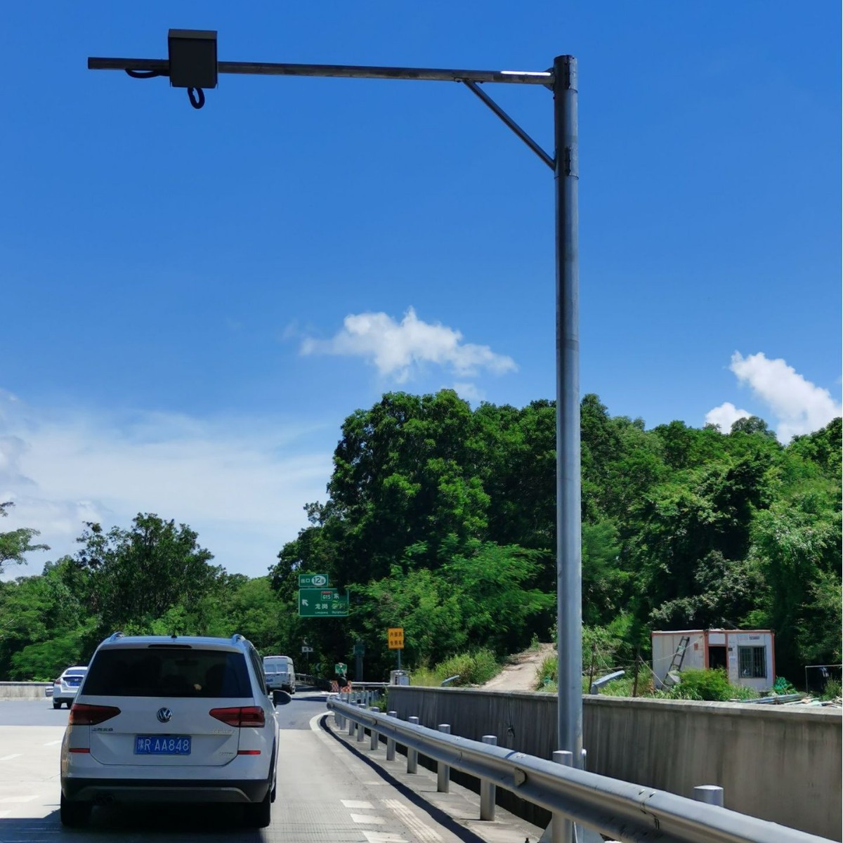 监控立杆深圳小区街道监控杆惠州道路路灯杆厂家水位监测立柱3米