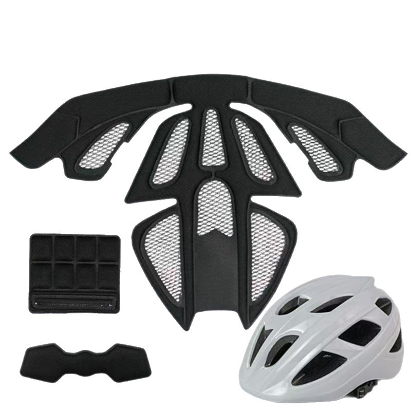 Casco de conducción para llevar, almohadilla de esponja universal de protección solar de verano, absorción de sudor desmontable, algodón saludable universal