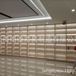 Customized Top-To-Top Book Wall Bookcase Bookshelf Library Special-Shaped Leisure Sofa Information Cabinet Display Display Cabinet Integrated