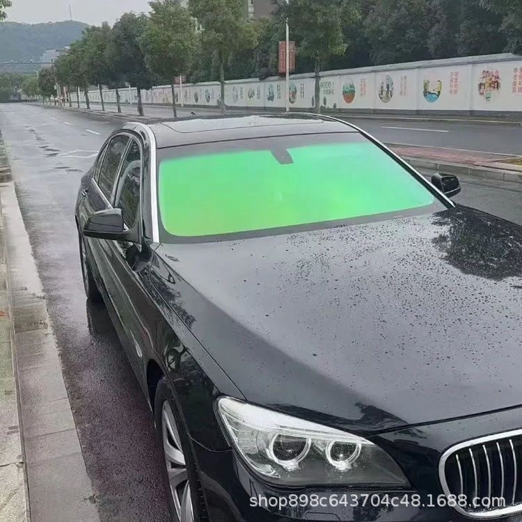 Car Solar Film Wholesale Purple Iridescent Film Imperial Purple Heat Insulation Film High Clarity High Heat Insulation Privacy Film Metal Film
