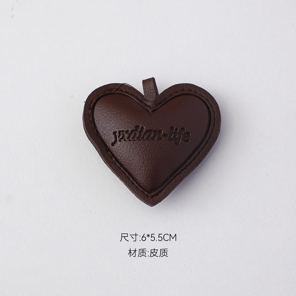 Cuerpo de siete colores amor atmósfera accesorios de cuero romántico ramo de flores hechas a mano decoración de materiales de flores colgantes