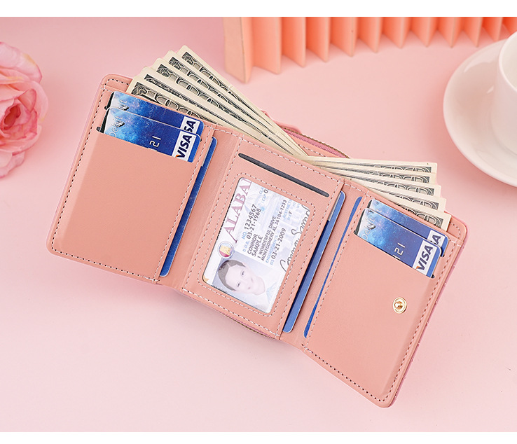 Women's Flower Pu Leather Flip Cover Wallets display picture 5
