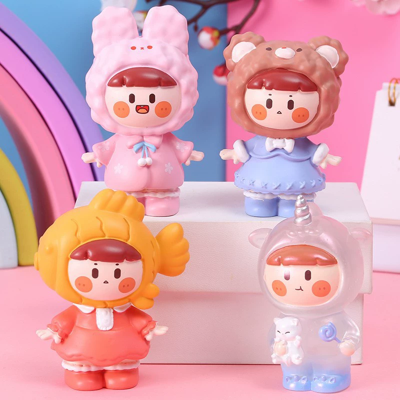 Десертная минифигурка мультфильм, детская кукла, новая коллекция, подарок на день рождения