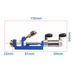 Precision dispensing valve, single/double-acting suction cylinder dispensing valve/single-component dispensing valve, dispensing machine accessories