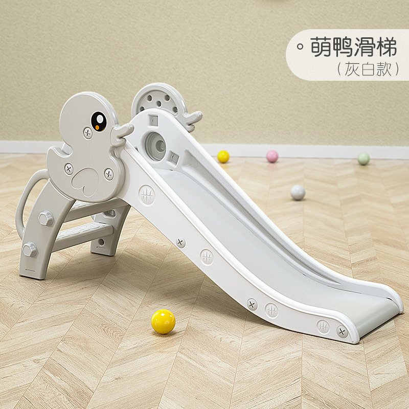 Pequeño deslizante de aluminio para niños, deslizante interior para niños, juguetes de juego para niños, mini combinación de deslizante único amarillo image 3
