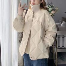 T5C正品韩版立领羽绒服女小个子冬季新款轻薄款短款加厚羽绒服外