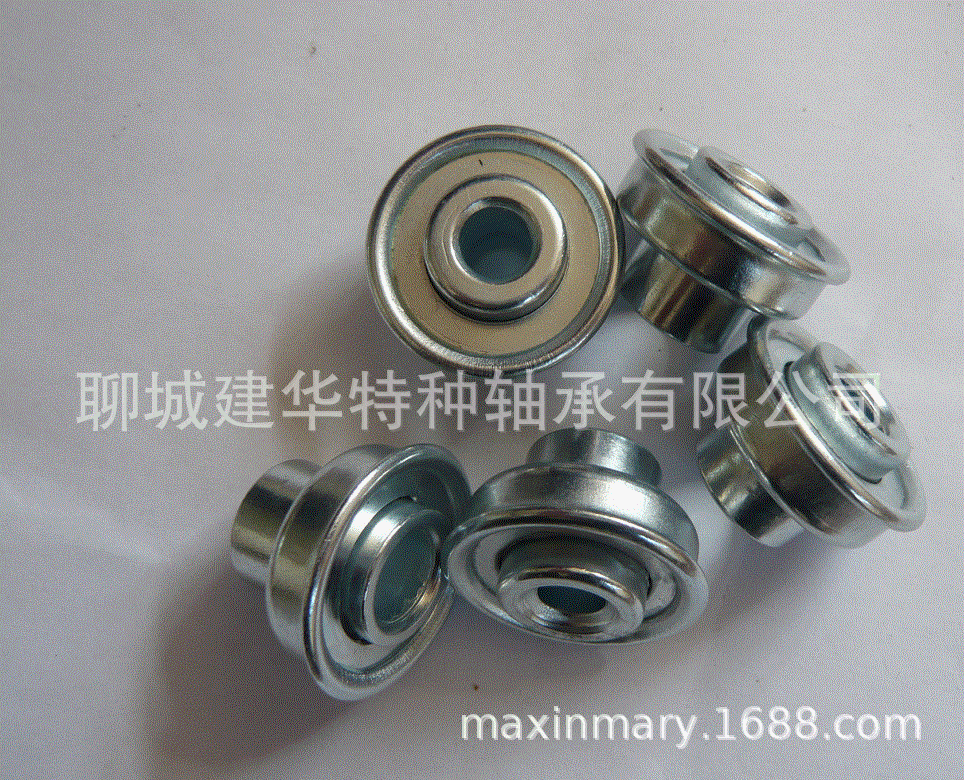 供应草坪机轴承脚轮冲压轴承割草机用轴承6001 内径10外径28.6 高