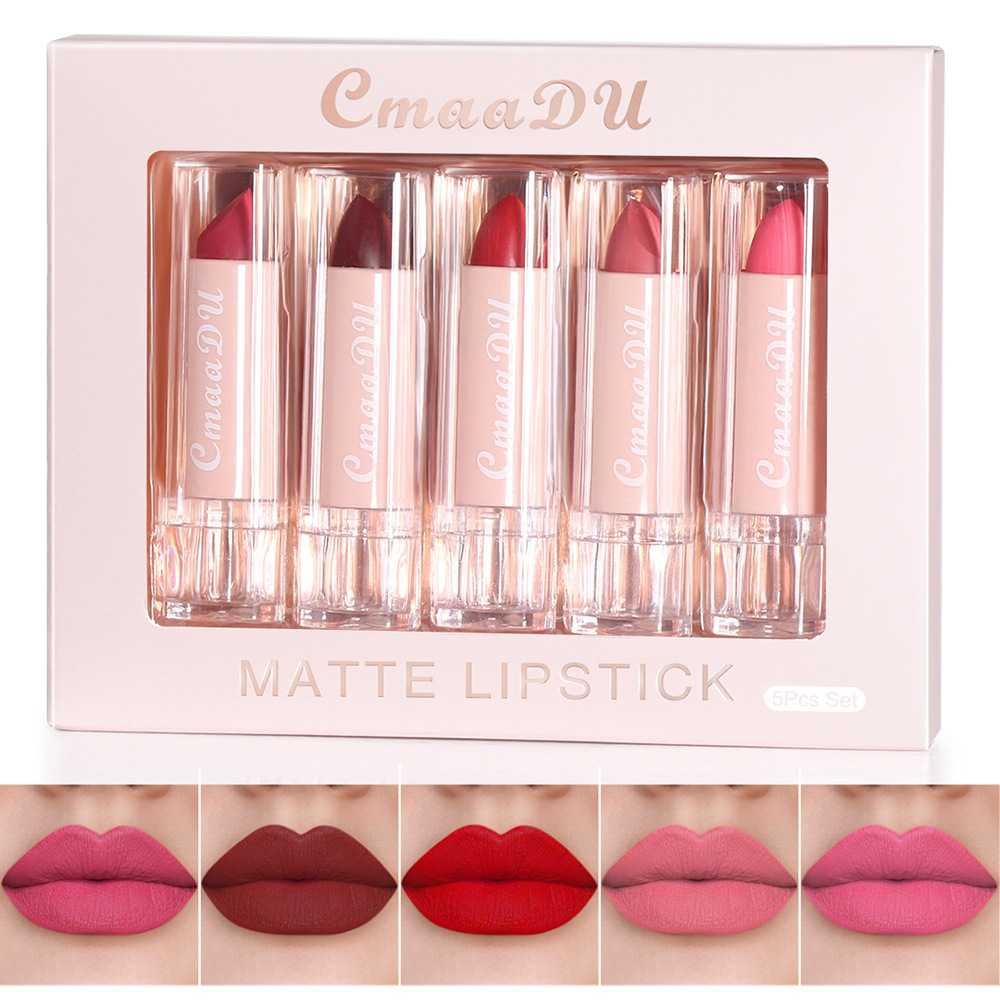 Casual Solid Color Plastic Lipstick display picture 3