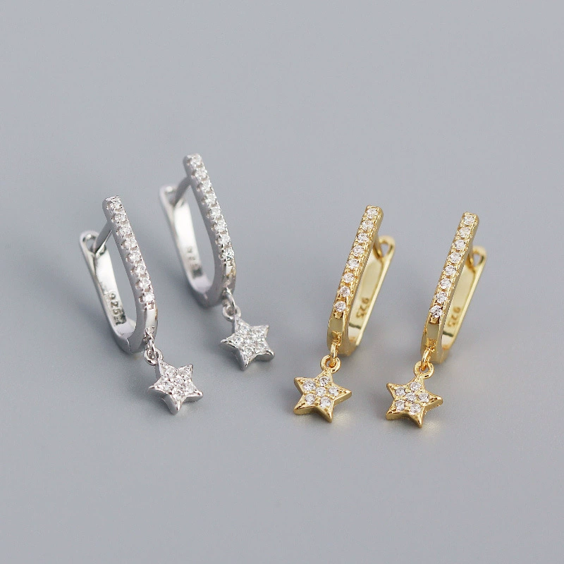 Серебряные серьги бренда, европейский стиль, образец Silver 925, Aliexpress