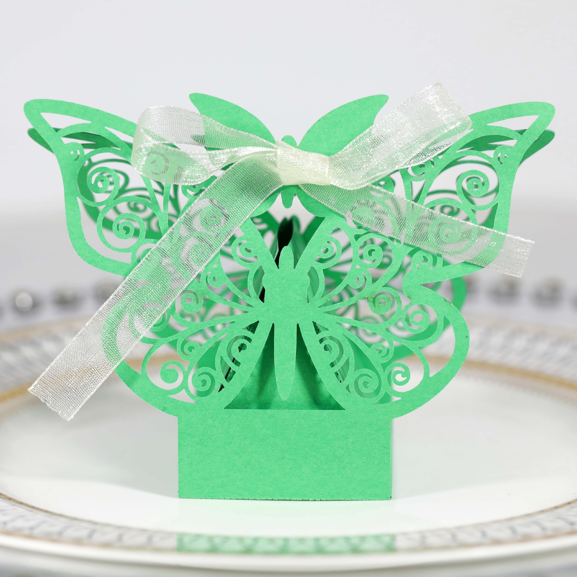 Bow Knot Iridescent Paper 210g Wedding Banquet Gift Bags display picture 5