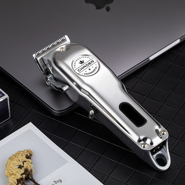 electric retro metal children's hair clipper for home use