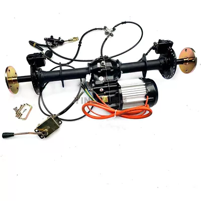 motor, rear axle, gear set, Motorcycle frame - 48v580w-with-brake-4x100-flange
