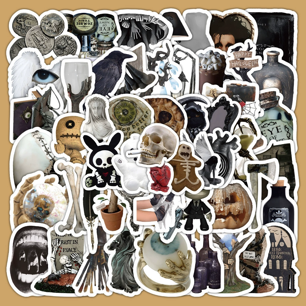 Sticker Pack, multi-design aesthetic stickers, 8×8 cm high-quality sheets, assorted counts 60–103 pcs