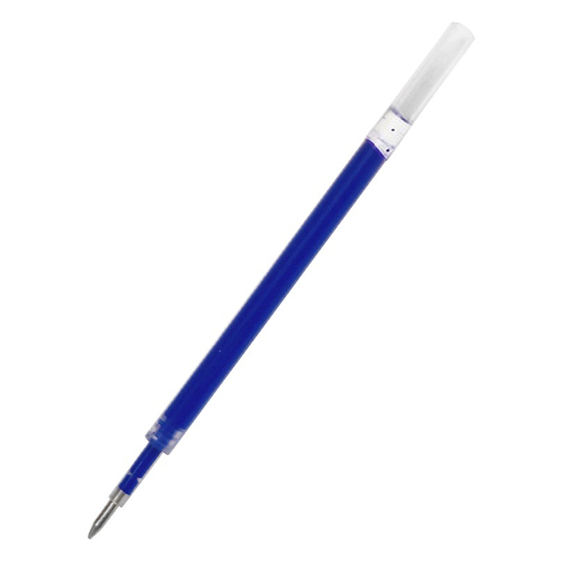 Erasable push refill crystal blue carbon black bullet push-type Mo heat elimination neutral refill high temperature disappear wholesale