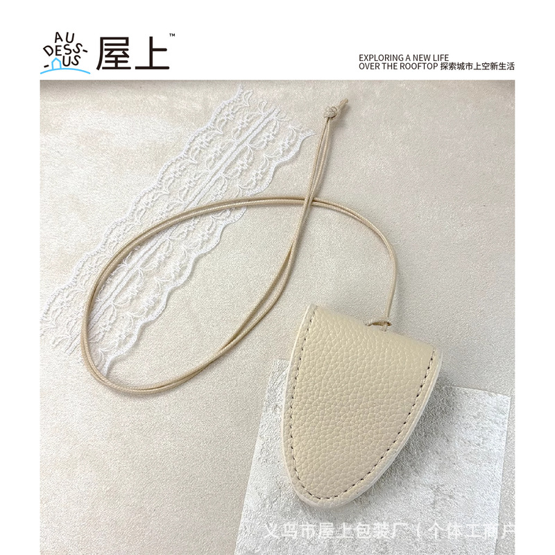 ジュエリー植物タンニンなめし牛革磁気首掛けメガネバッグ韓国スタイルロングサングラスペンダントファッショナブルなポータブル新しいメガネクリップ|undefined