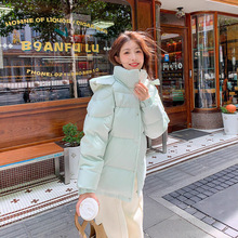 羽绒服女短款冬季2025年新款加厚连帽情侣款冬季宽松中戏羽绒服男