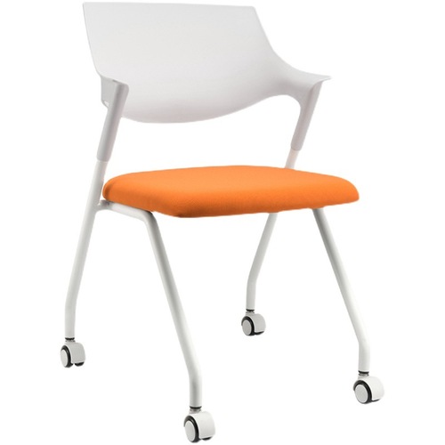 Foldable training chair home office waist support office chair ergonomic chair student desk learning training chair