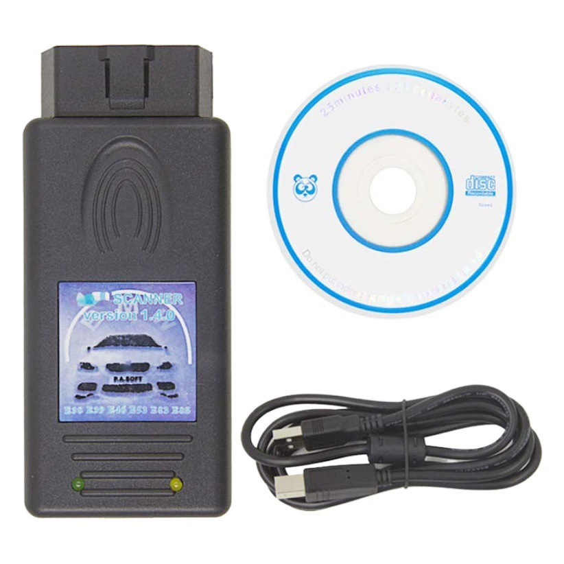 Применимо BMW SCANNER V1.4.0 Автомобильный испытательный диагностический прибор 1.4 Обнаружение диагностических неисправностей