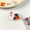 Cartoon hairgrip, backpack, small bag