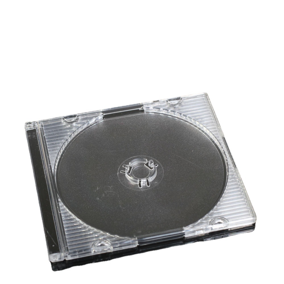 3寸小光盘盒空白光盘塑料盒50个优惠CD光盘盒8CM光盘包装硬盒