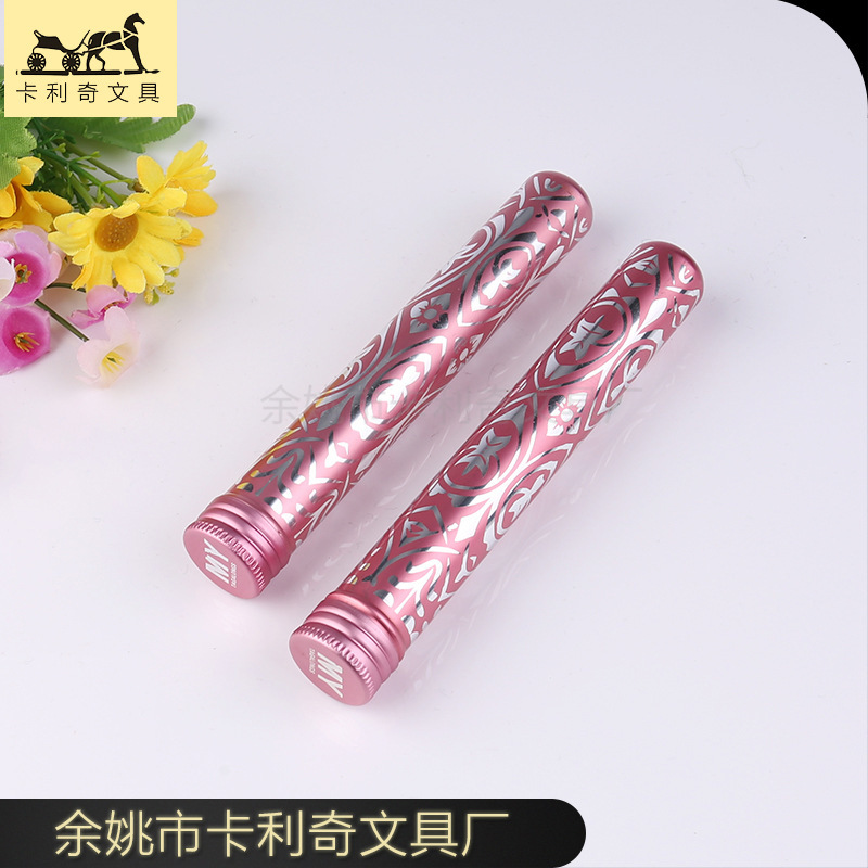 旅行便携出门茶叶管 供应封顶拉伸铝杆 铝制雪茄烟管 雪茄烟筒