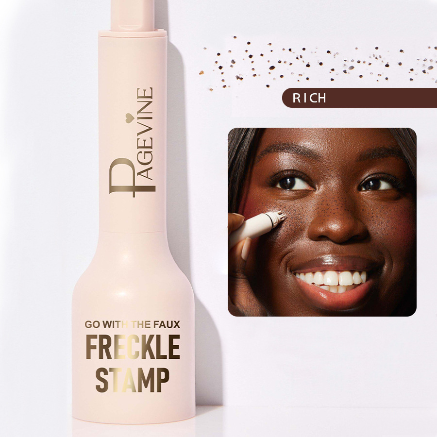 Transfronterizo color maquillaje PAGE VINE imitación de doble cabeza sello de pecas no es fácil de descolorar el punto de maquillaje de belleza pluma concelador image 9