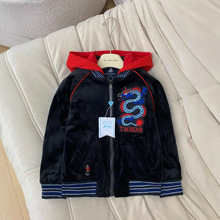 春秋款男童中国风棉服外套连帽夹克TKJP215114O