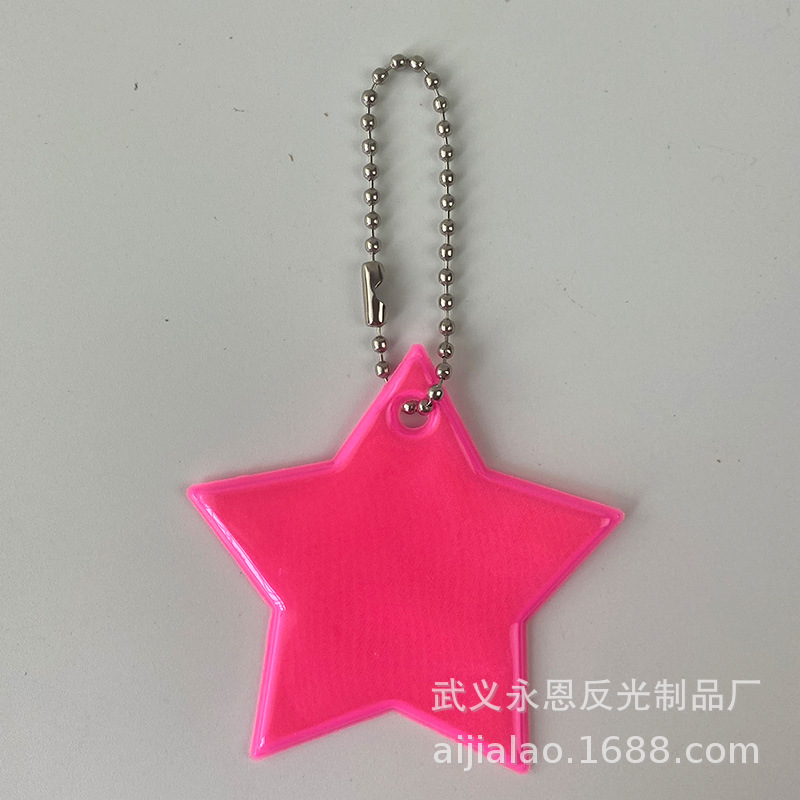 핑크*6CM*PVC 반사 격자