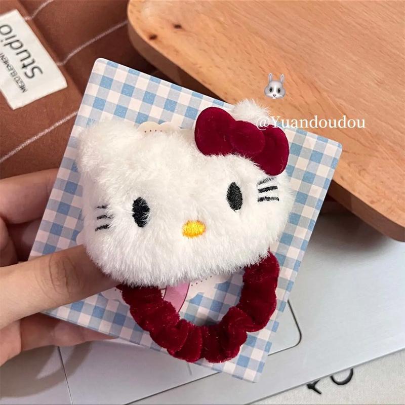 앙고라 레드 [kt 고양이 머리끈]
