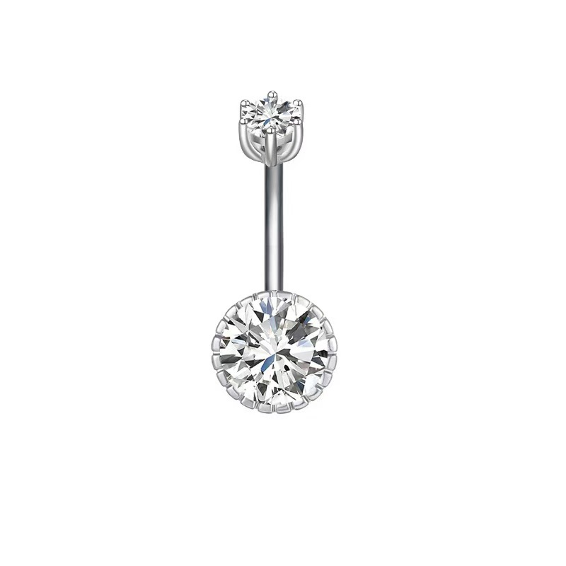 Recommandation populaire : Fabricant de piercings nombril en acier inoxydable en forme de cœur et zircon, bijoux de piercing papillon_voghion.com
