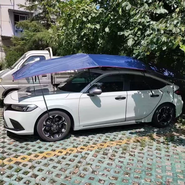 Полностью автоматическая крыша-навес автомобиля, мобильная каркасная навеска для машины, чехол солнцезащитный, буря, снегопад, автоматическое покрытие автомобиля