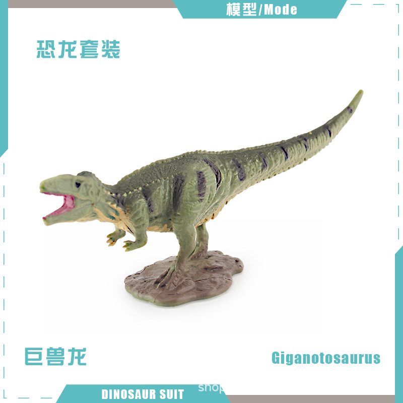 Modelos realistas de mini dinosaurios jurásicos transfronterizos: figuras de pterodáctilo, estegosaurio, parasaurolophus, velociraptor, therizinosaurus, ornithoraptor.