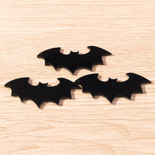 5个/包万圣节蝙蝠树脂配件暗黑风蝙蝠吸血鬼恐怖diy饰品配件