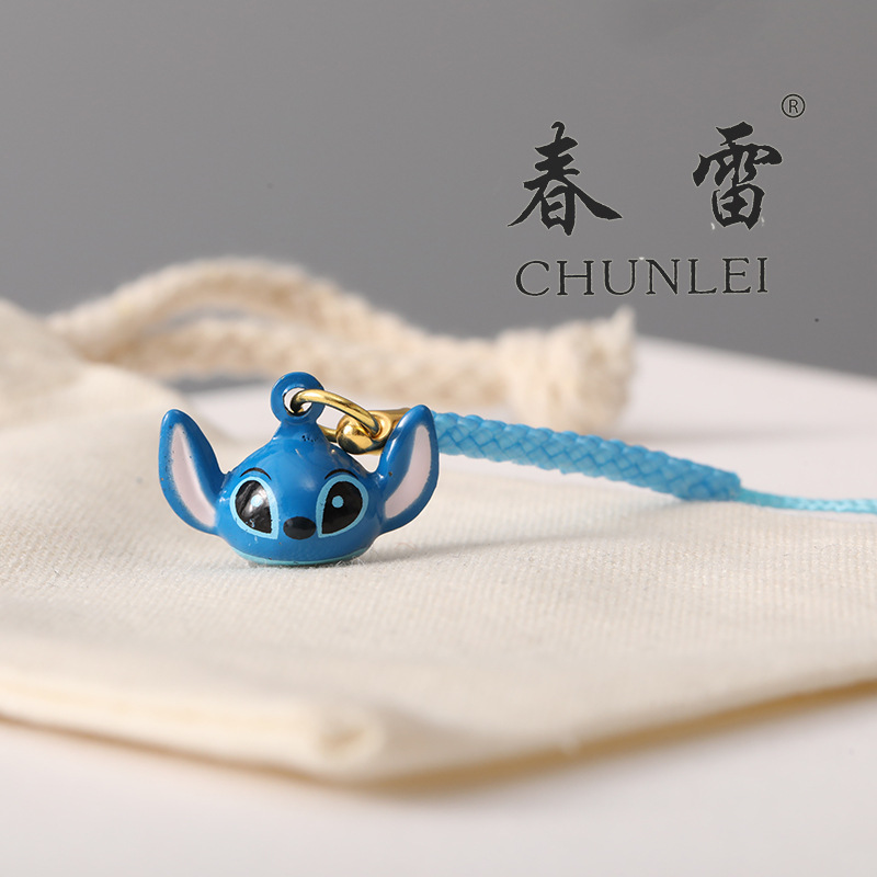 Campana de dibujos animados japonés adornos de campana de dibujos animados adornos de campana