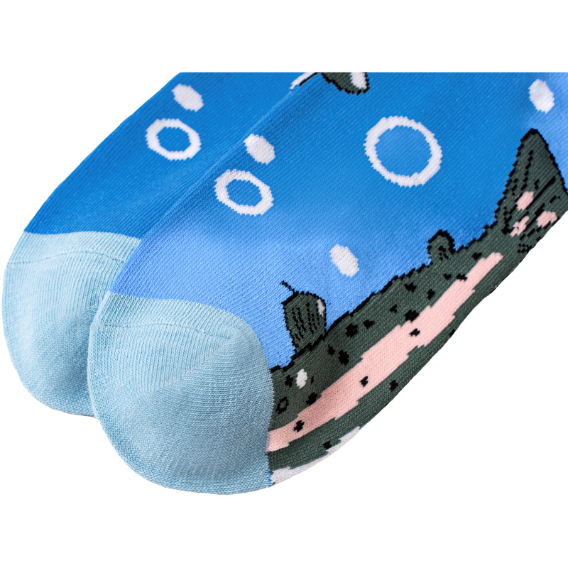 65g Weight Socks Classification Socks Lingerie Type Cotton (more than 50%) Fabric Type A Pair Quantity Casual, Daily Occasion Animal, Color Block Pattern All Seasons Season Unisex Gender Cute Style A Pair Cute Unisex Animal Color Block Cotton (more Than 50%) Crew Socks 12