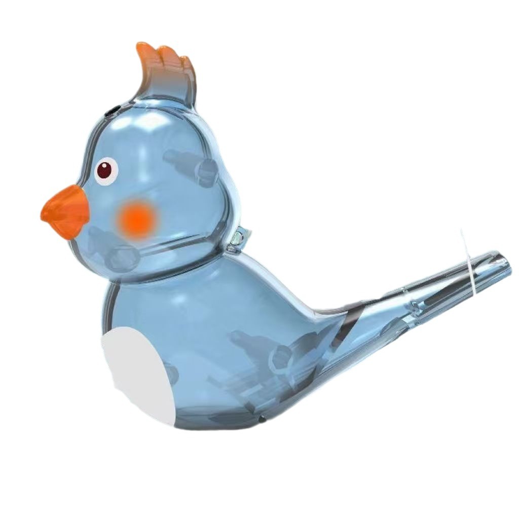 (2개) 물새 휘파람 어린이 입 근육 발음 훈련은 물을 채우고 물을 추가하여 조류 호출  조류 휘파람 장난감을 배울 수 있습니다