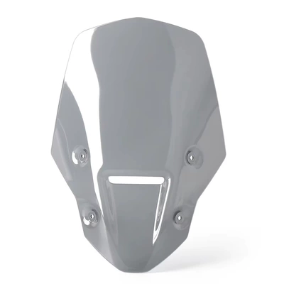 Honda Xl750 Transalp Motorcycle front windshield - honda-xl750-transalp-2025-2026-front-windshield-transparent-gray
